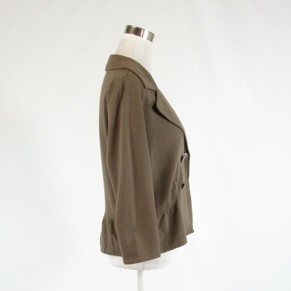 Cool brown ANN TAYLOR LOFT blazer jacket M - Picture 5 of 8